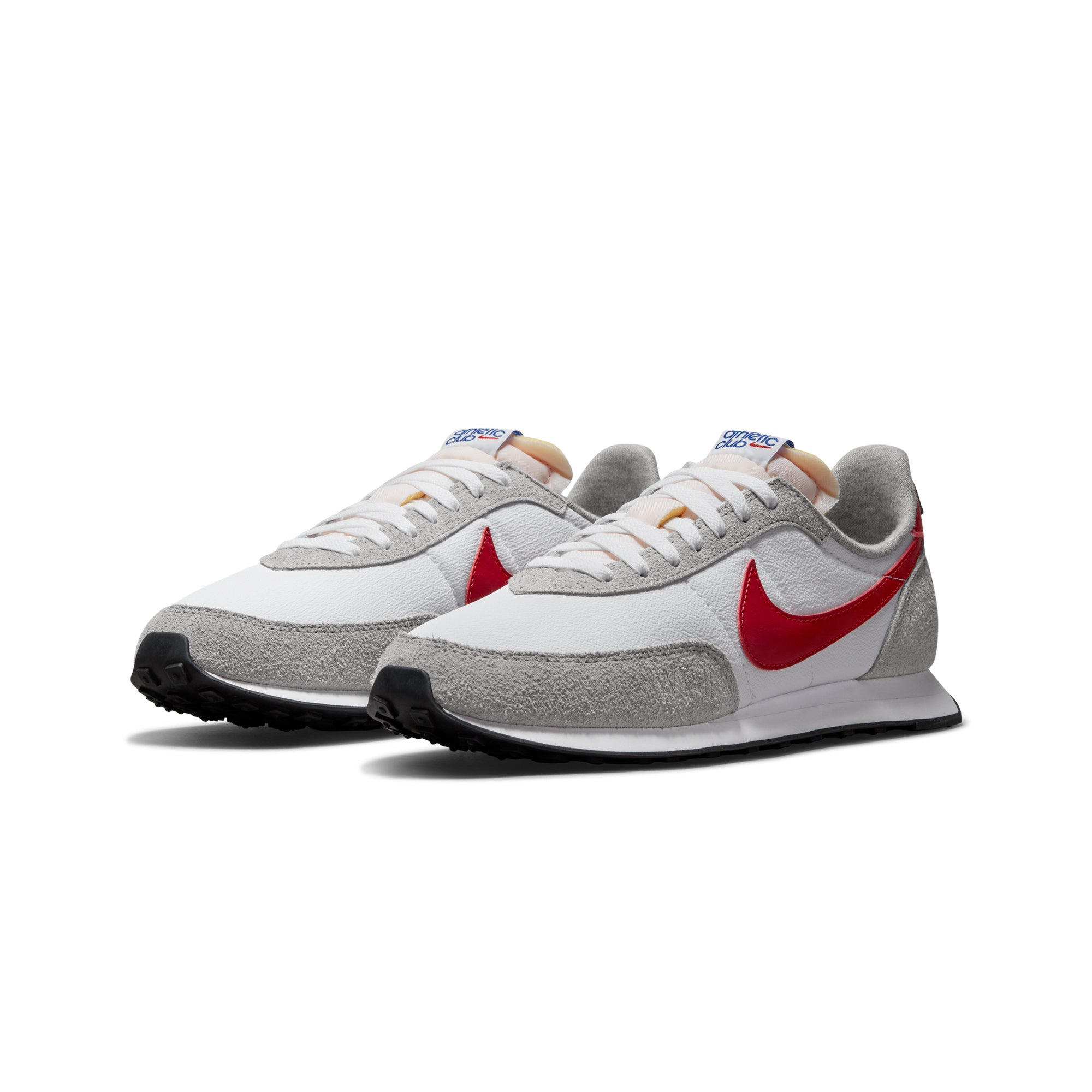 Nike Mens Waffle Trainer 2 Shoes 'White/Gym Red' - Image 2