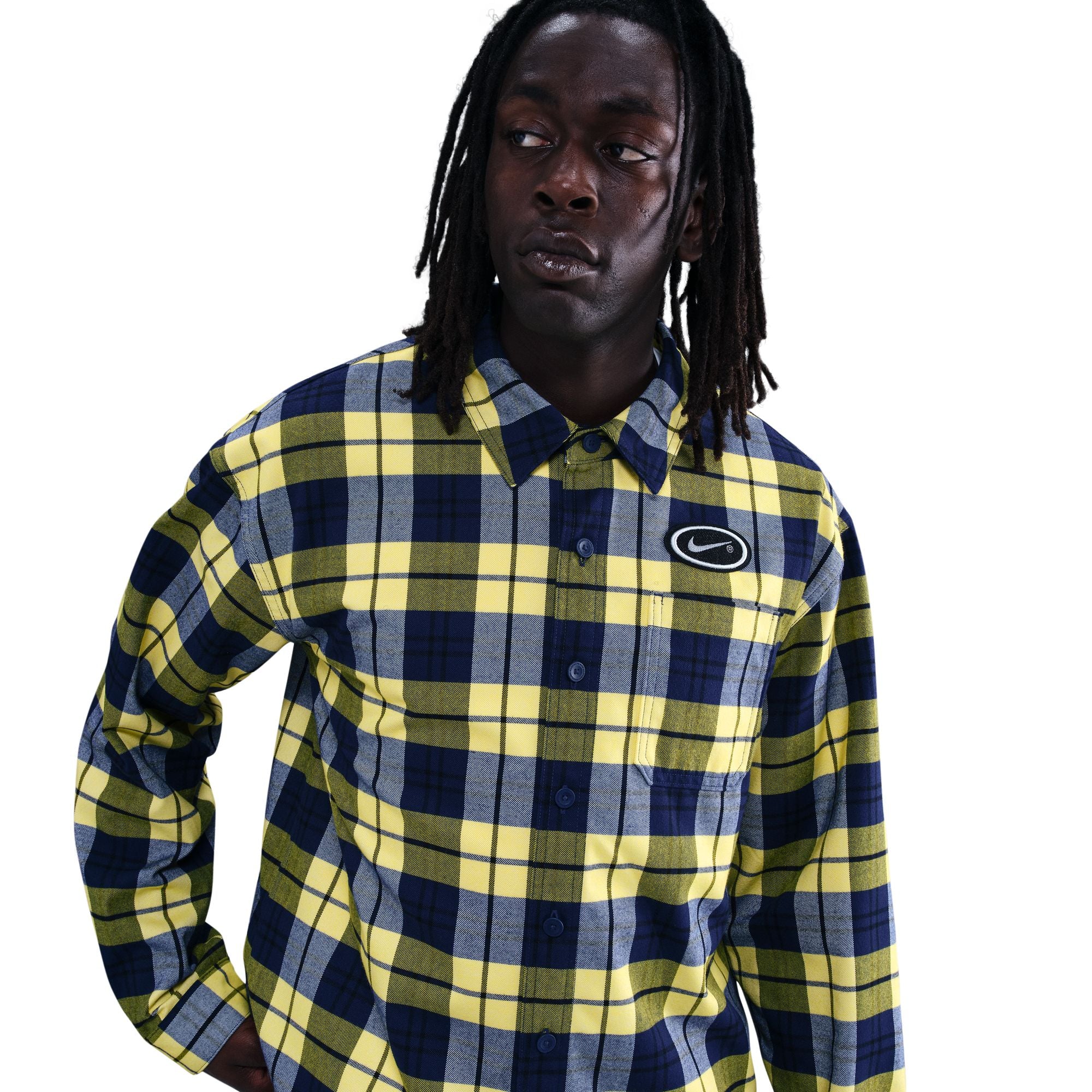 Nike SB Mens Koston Button Up Flannel - Image 2