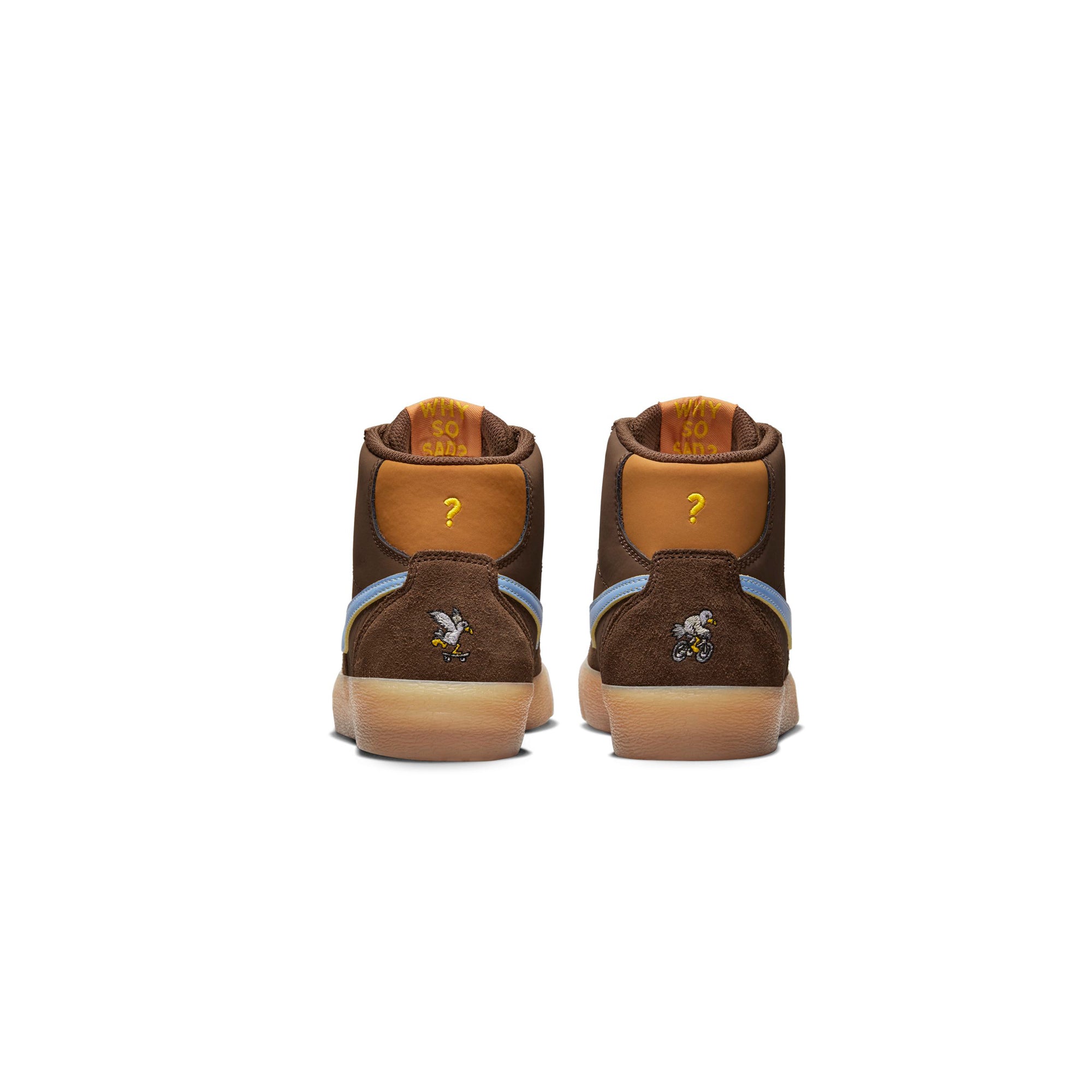 Nike SB x Why So Sad? Womens Bruin High PRM Shoes - Image 3
