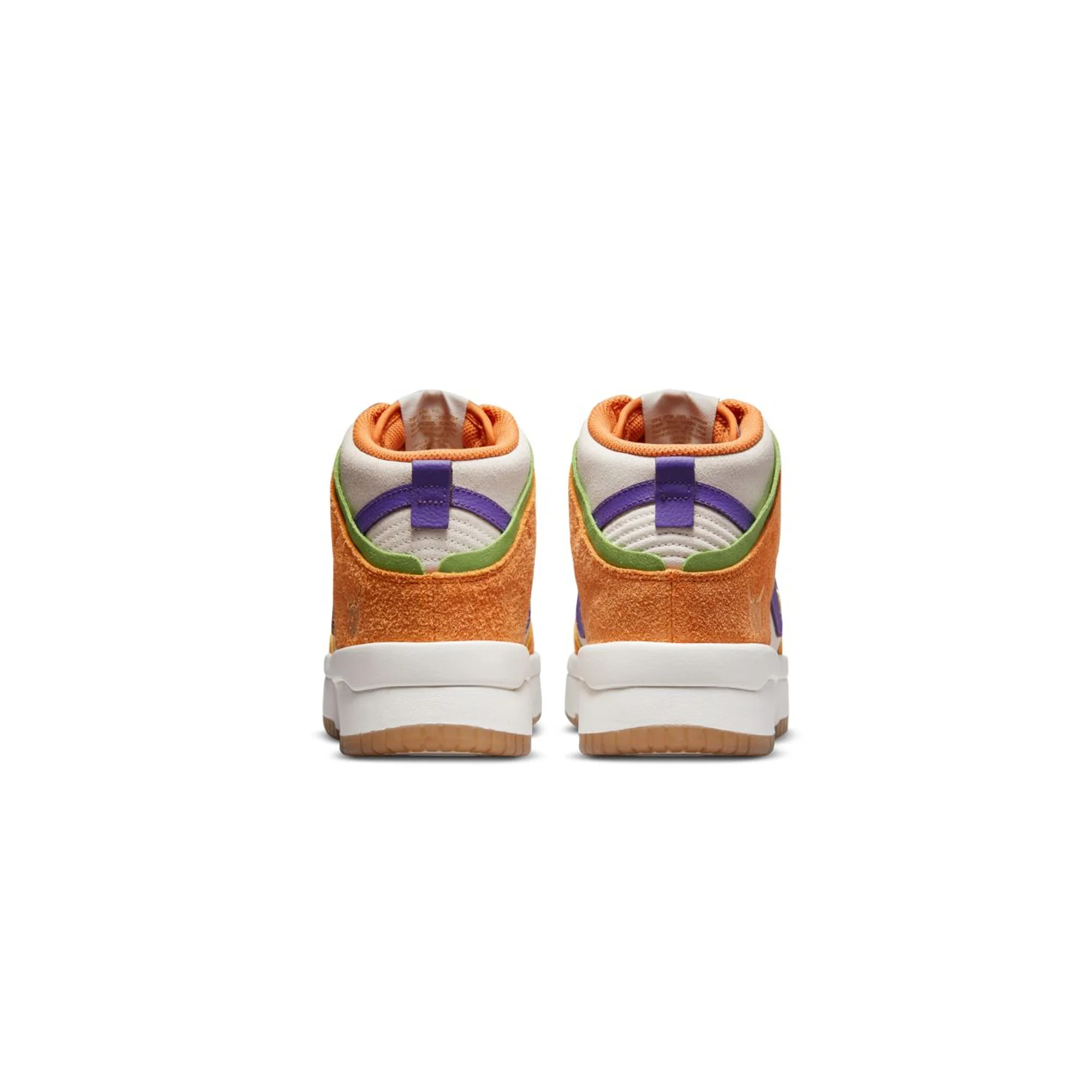 Nike Womens Dunk High Shoes 'Sail/Canyon Purple' - Image 3