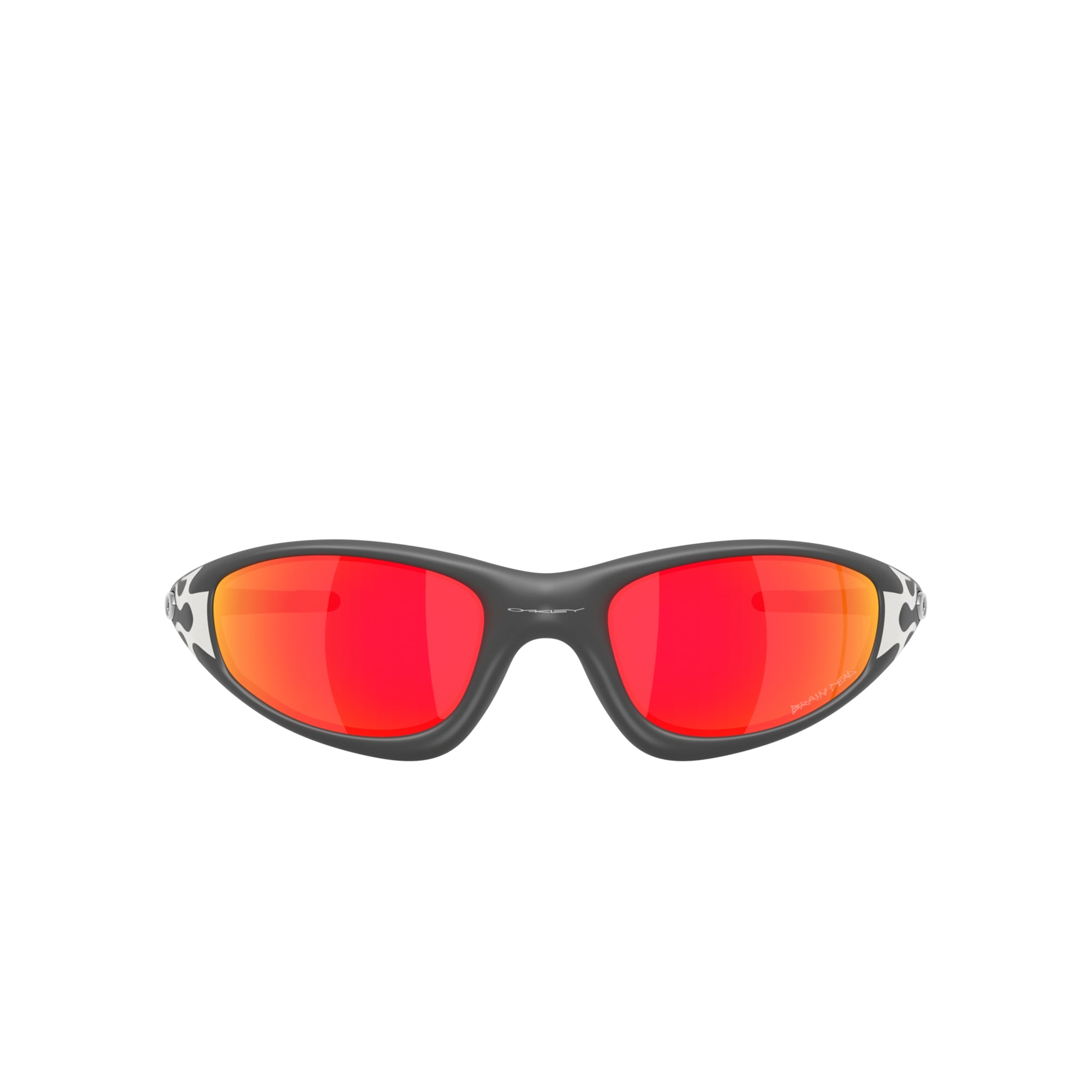 Oakley x Brain Dead Straight Jacket 99 Matte Dark Grey W/ Prizm Ruby Sunglasses