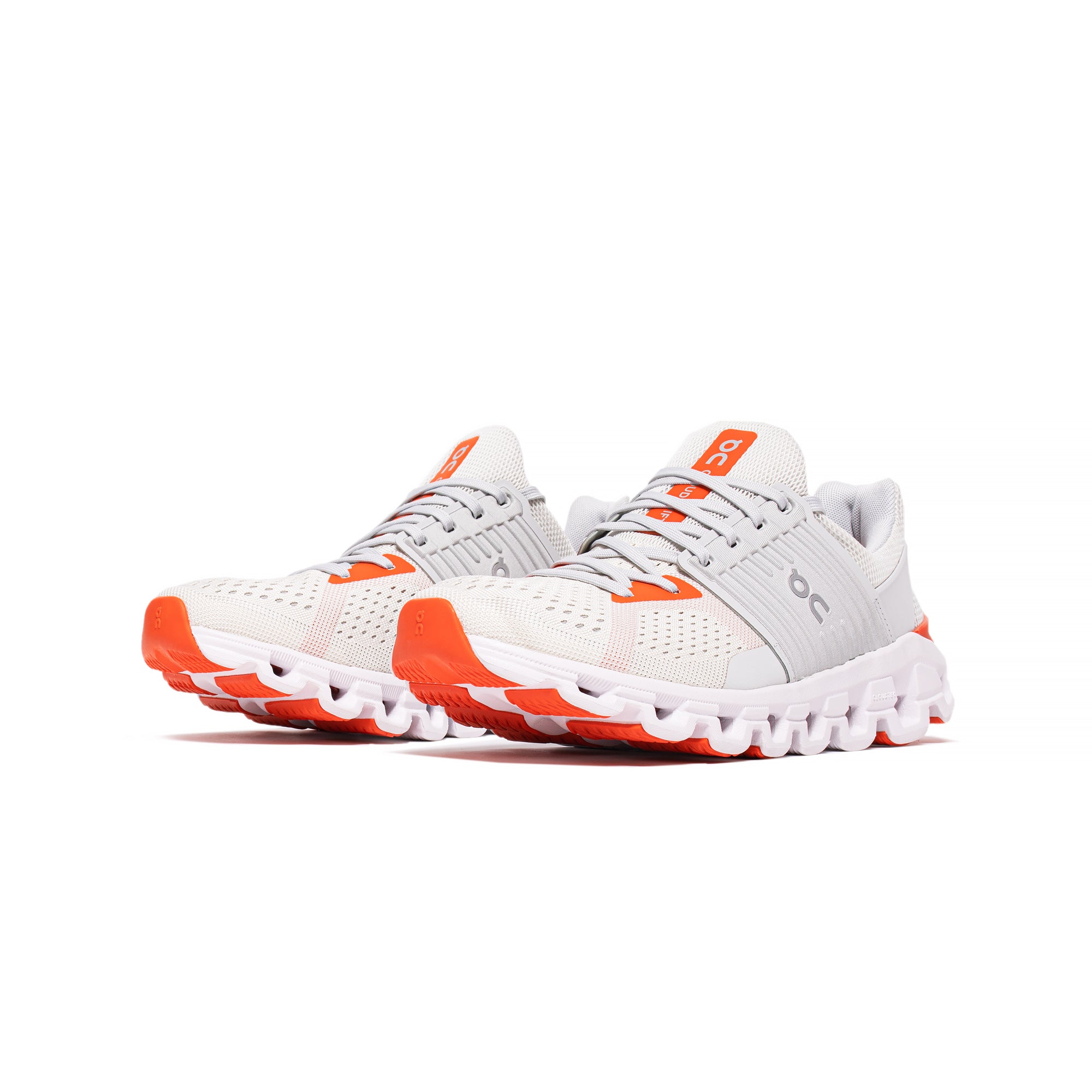 On! Mens Cloudswift 2.0 Shoes 'White/Flame' - Image 2