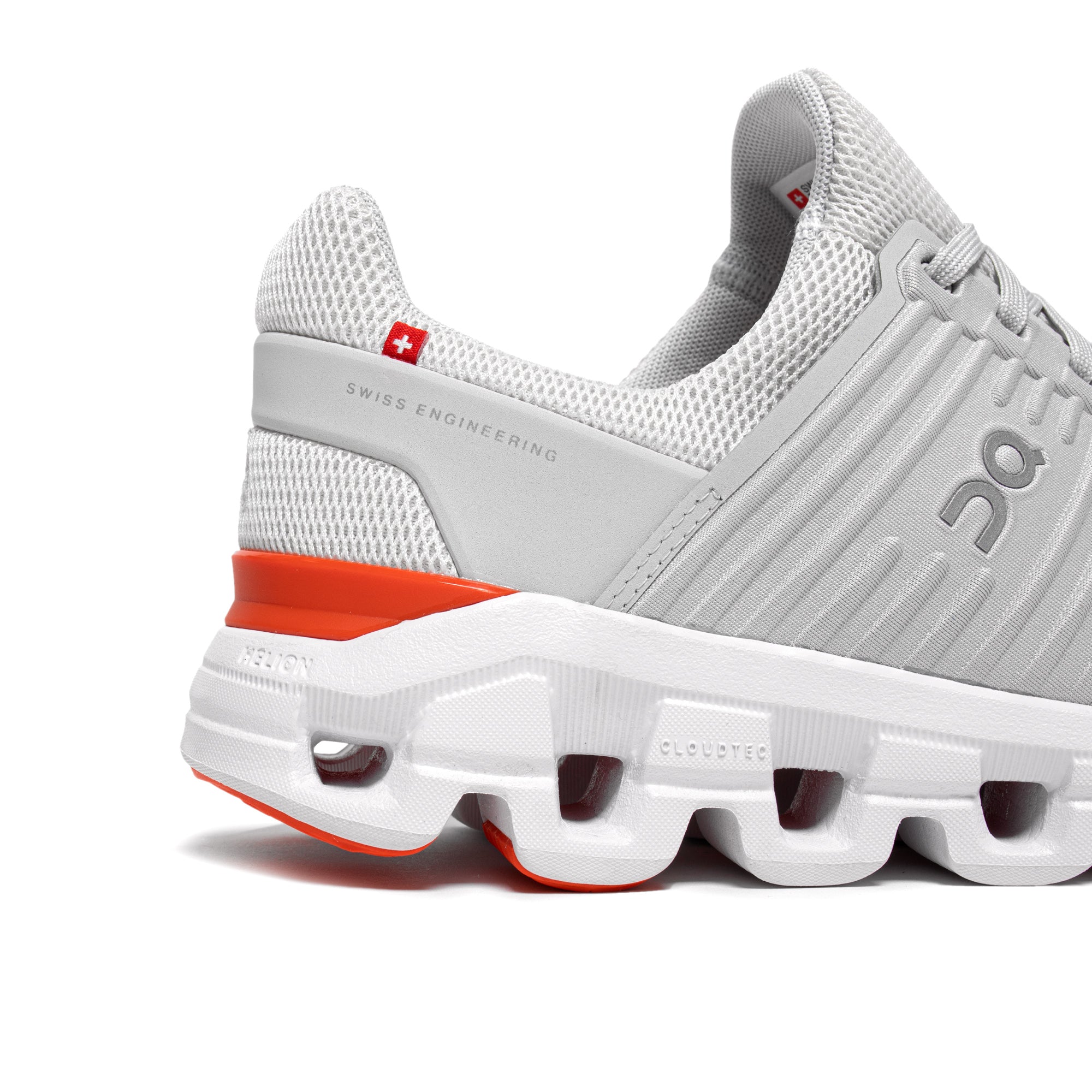 On! Mens Cloudswift 2.0 Shoes 'White/Flame' - Image 4