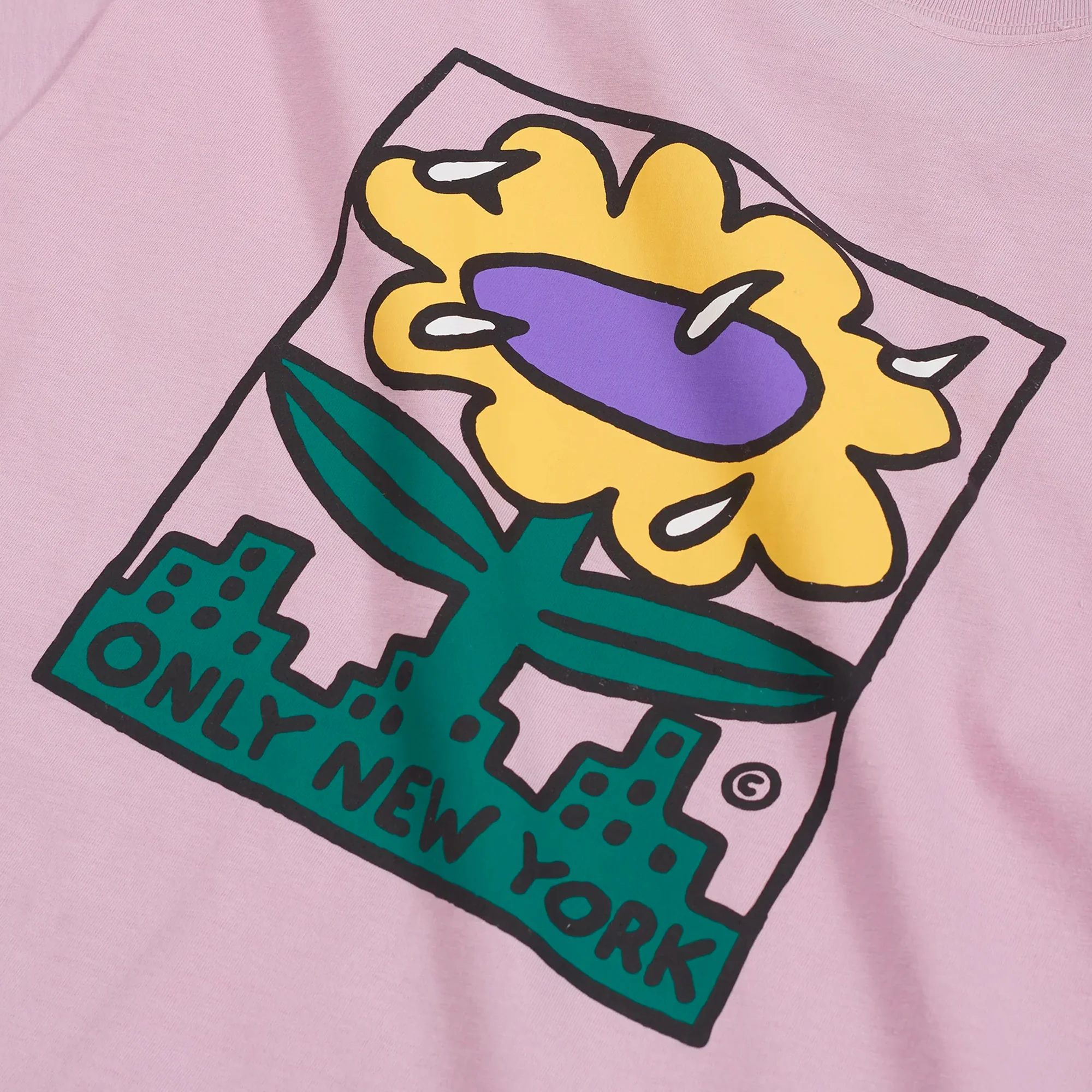 Only NY Mens City Flower SS Tee - Image 3