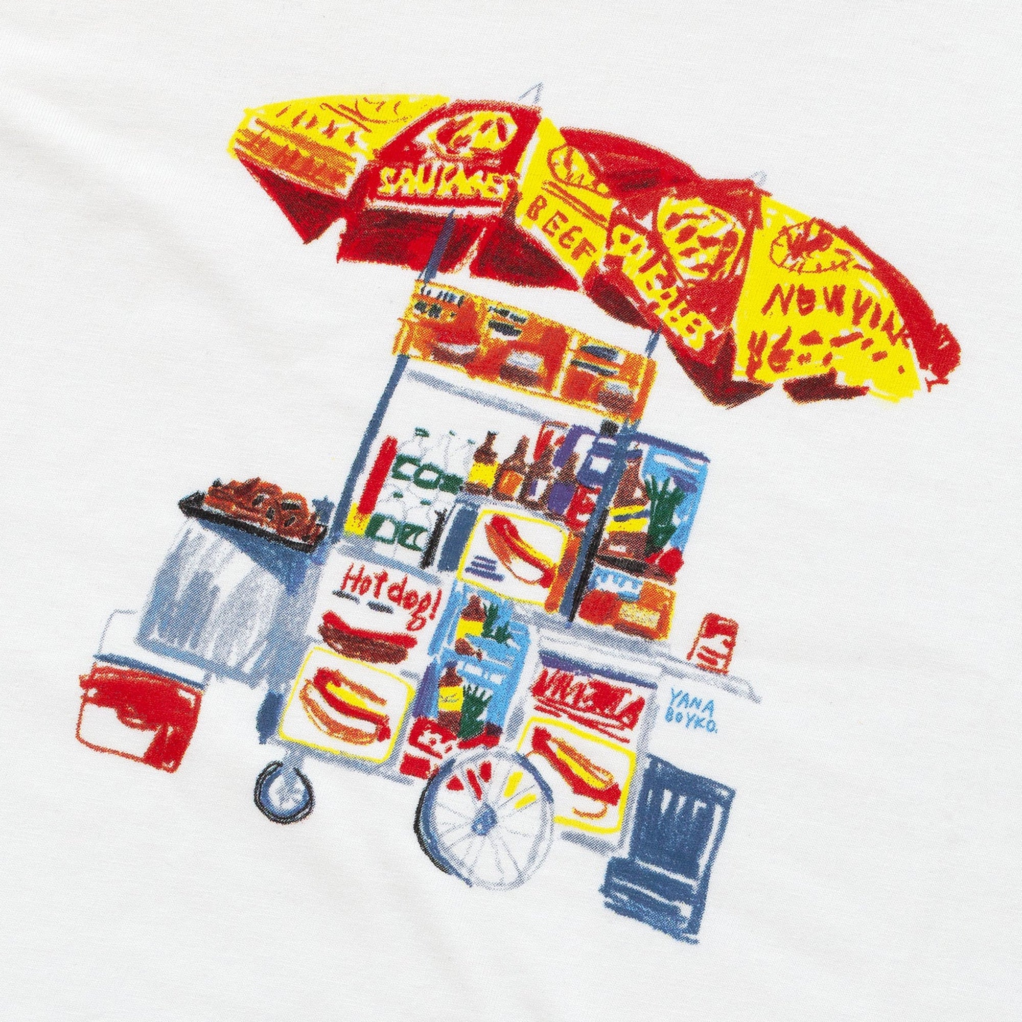 Only NY Mens Hotdog Stand Tee - Image 2