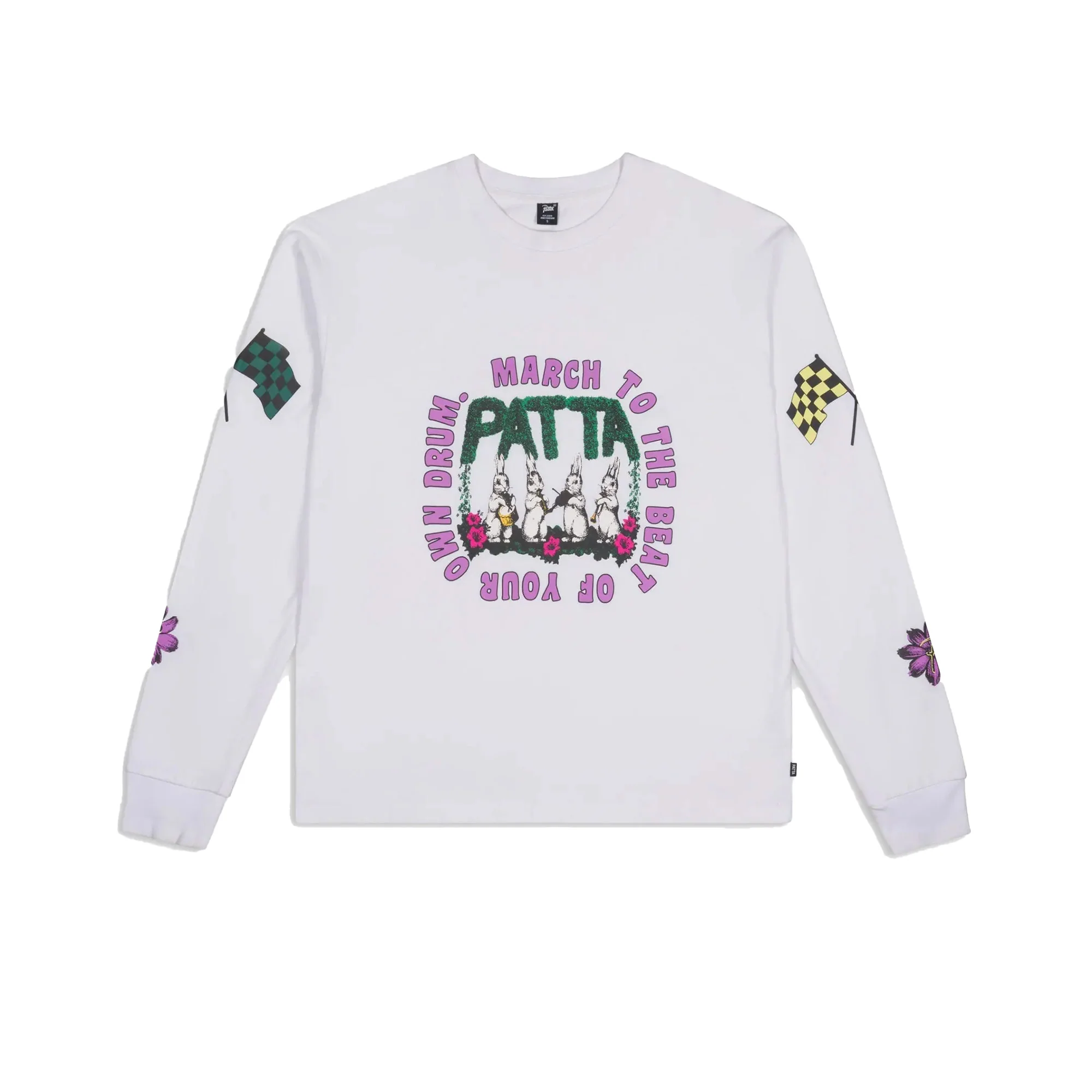 Patta Mens Own Your Own Mind Long Sleeve Tee