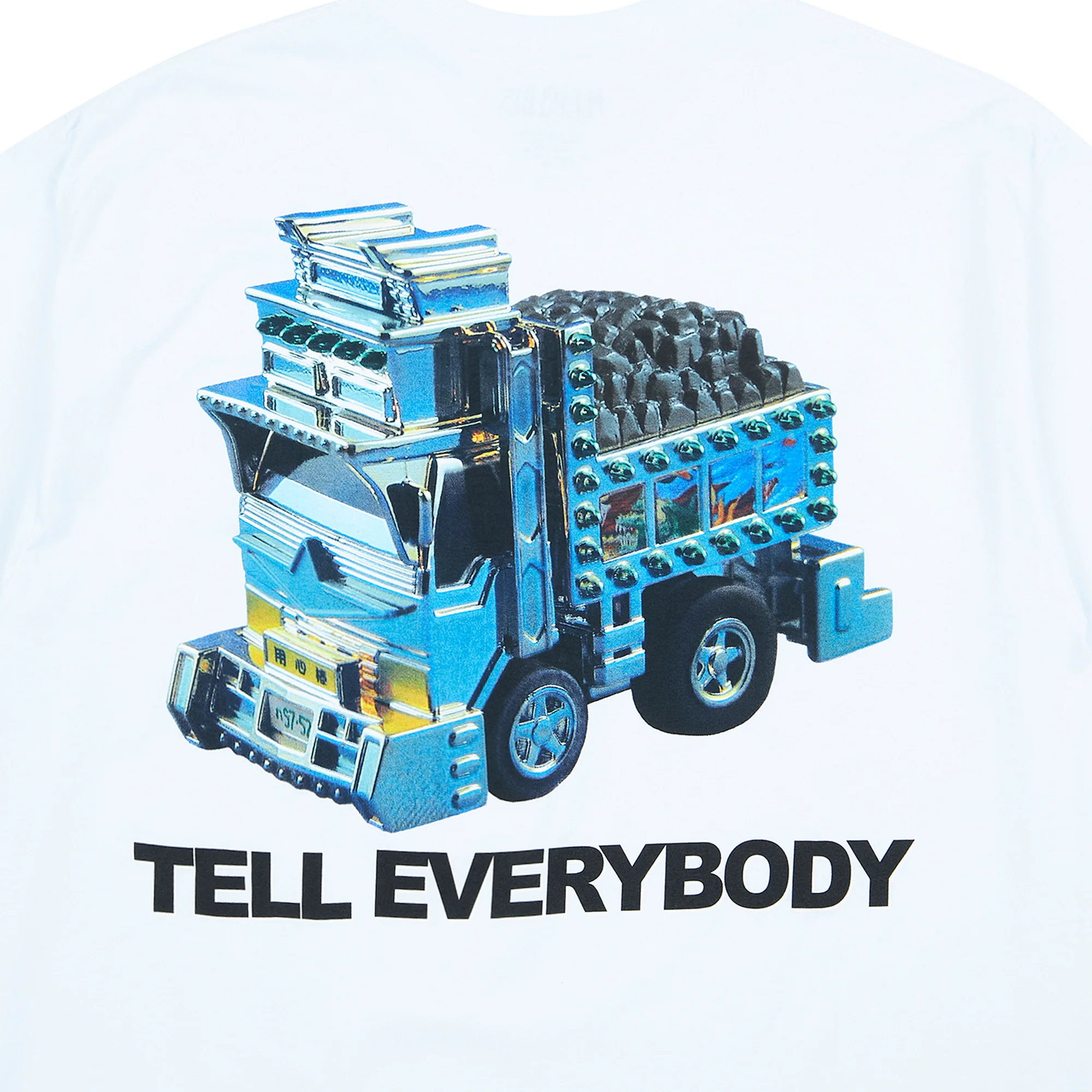 Pleasures Mens Horsepower T-Shirt 'White' - Image 3