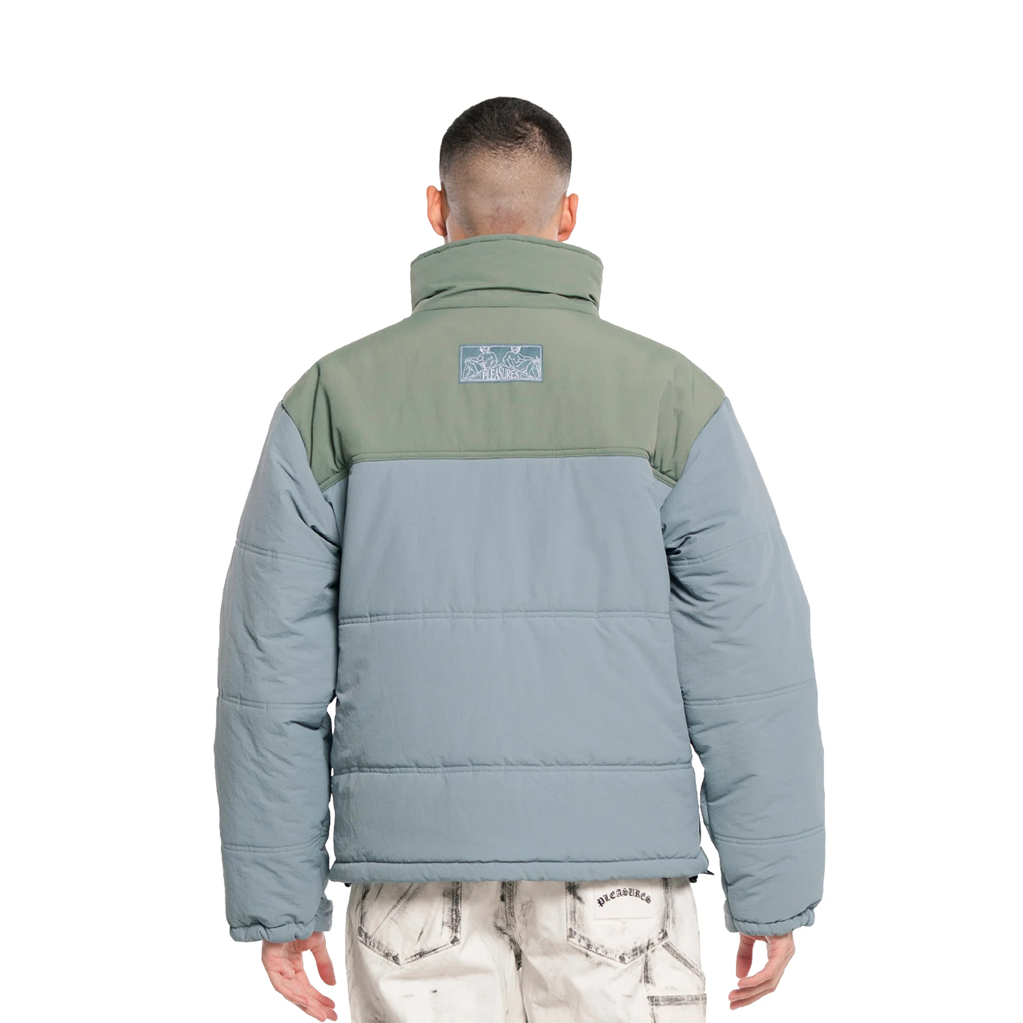 Pleasures Mens Kerosene Puffer Jacket - Image 3