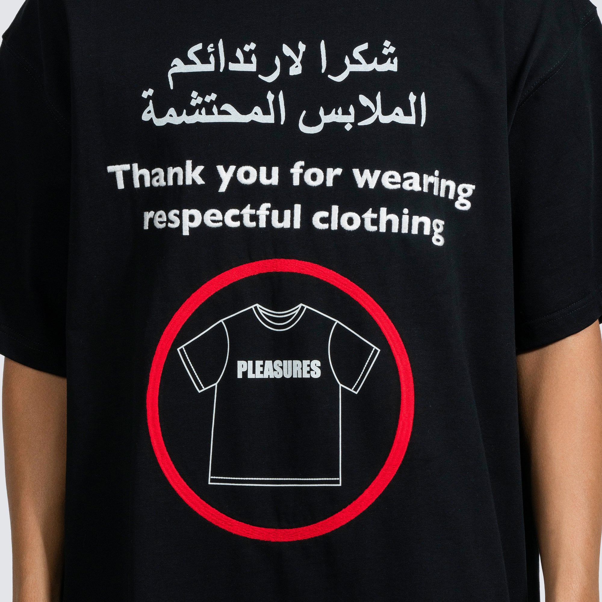 Pleasures Mens Respect Heavyweight Tee - Image 4
