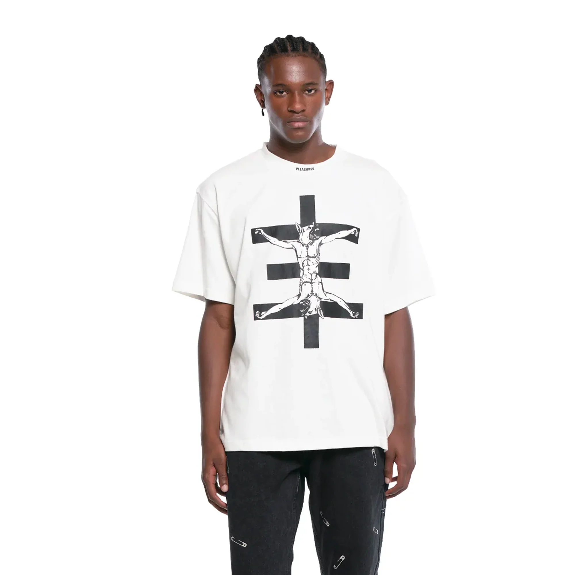 Pleasures Mens Sacrifice Heavyweight SS Tee - Image 2
