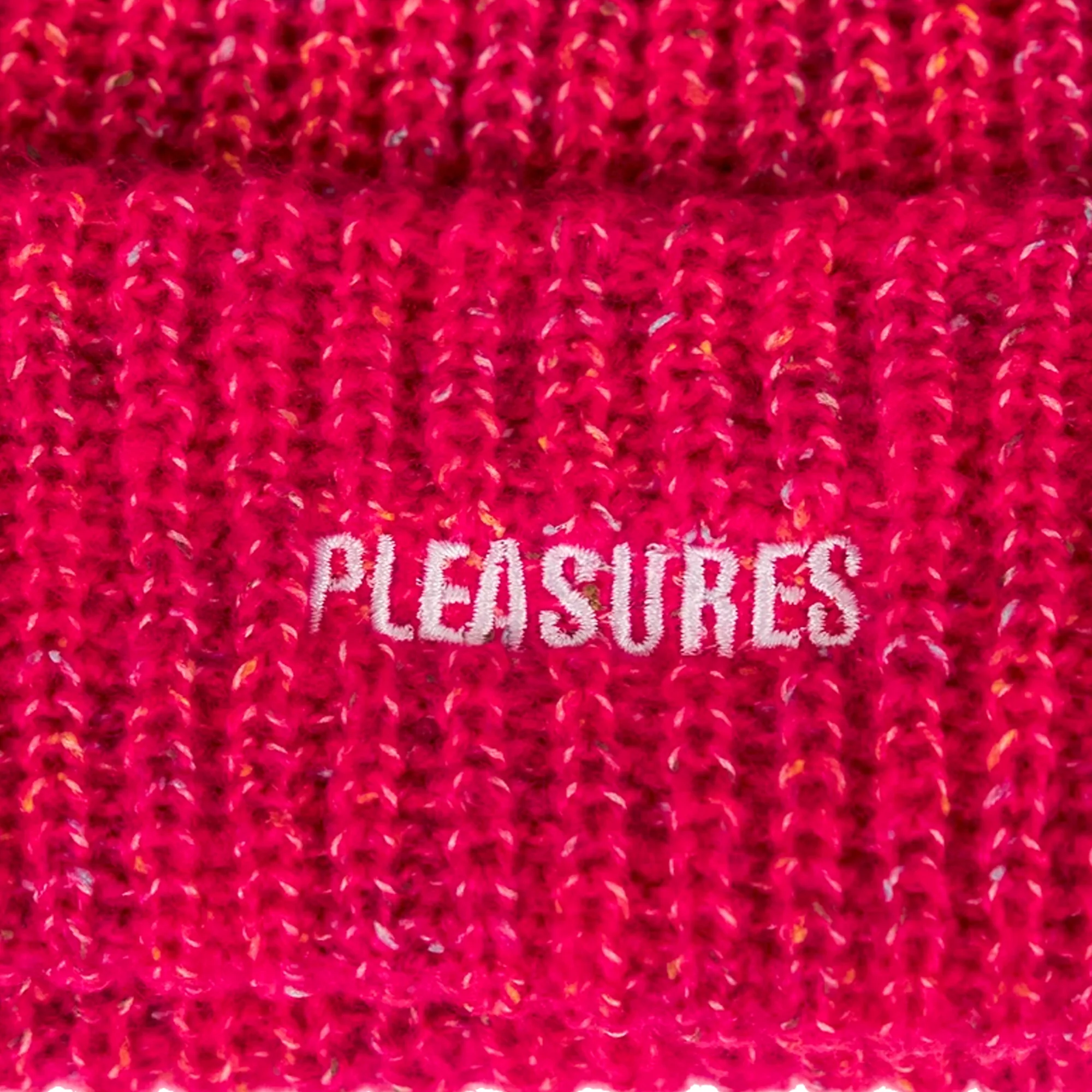 Pleasures Spark Speckled Beanie 'Pink' - Image 3