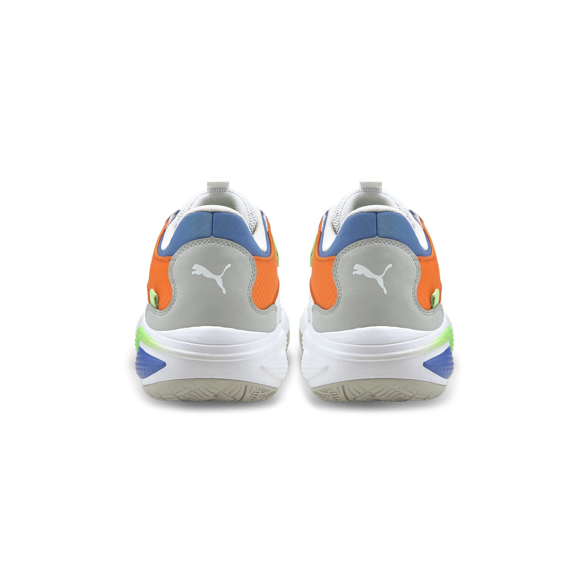 Puma Mens Court Rider Twofold Shoes 'White/Palace Blue'' - Image 3