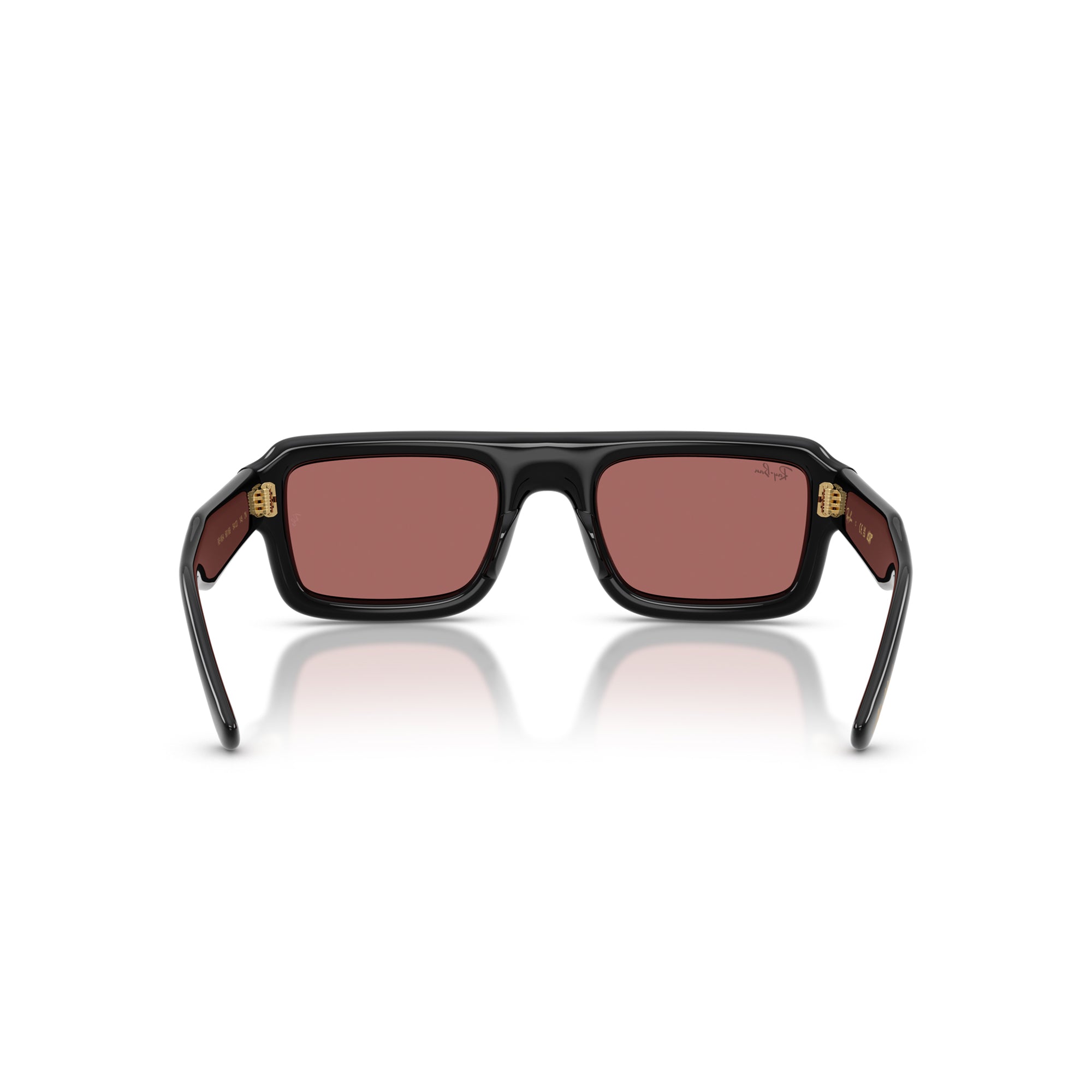 Ray-Ban x A$AP Rocky Flacko Puffer Black Frame W/ Violet Lens Sunglasses - Image 4