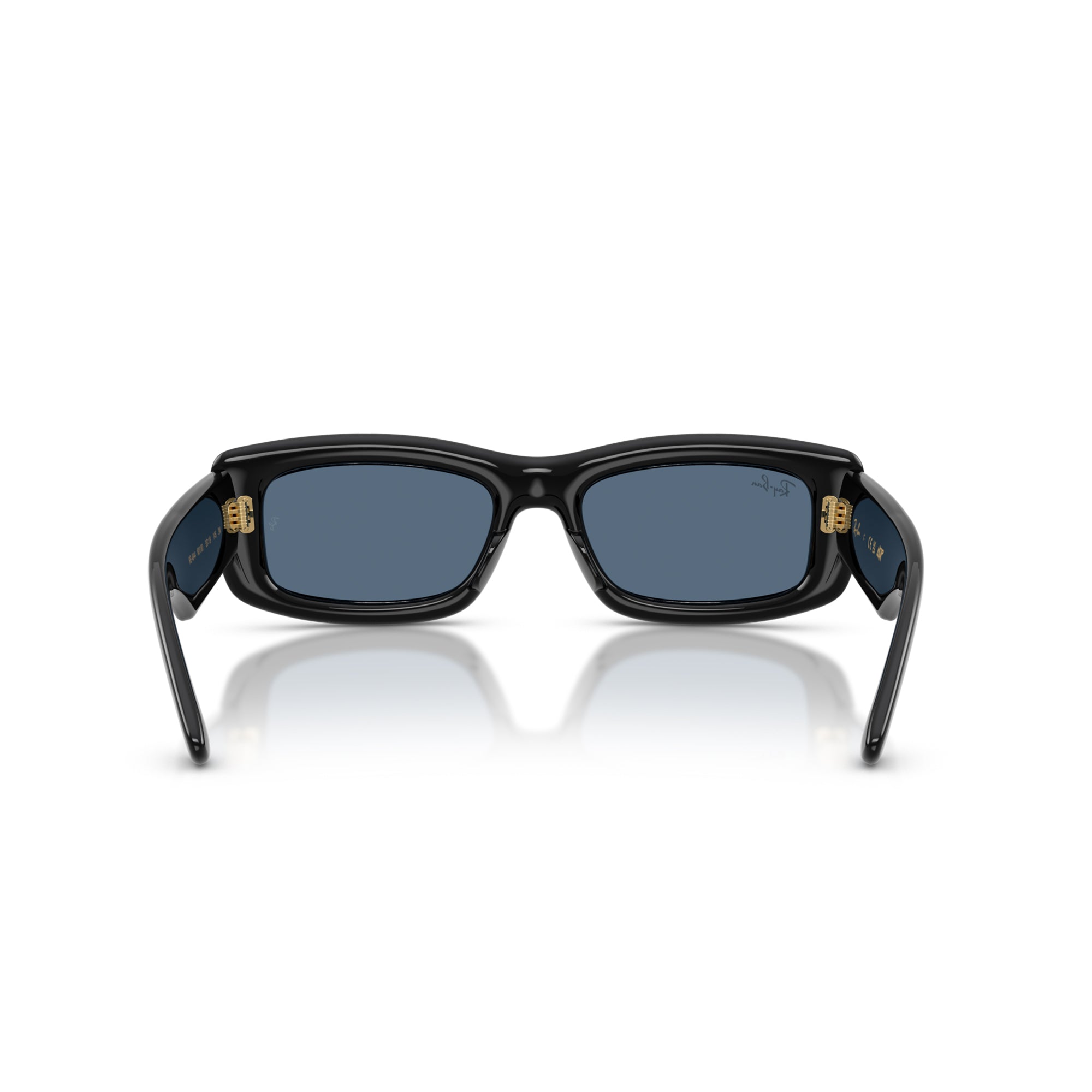 Ray-Ban x A$AP Rocky Kiliane Puffer Family Black Frame W/ Dark Grey Lens Sunglasses - Image 4