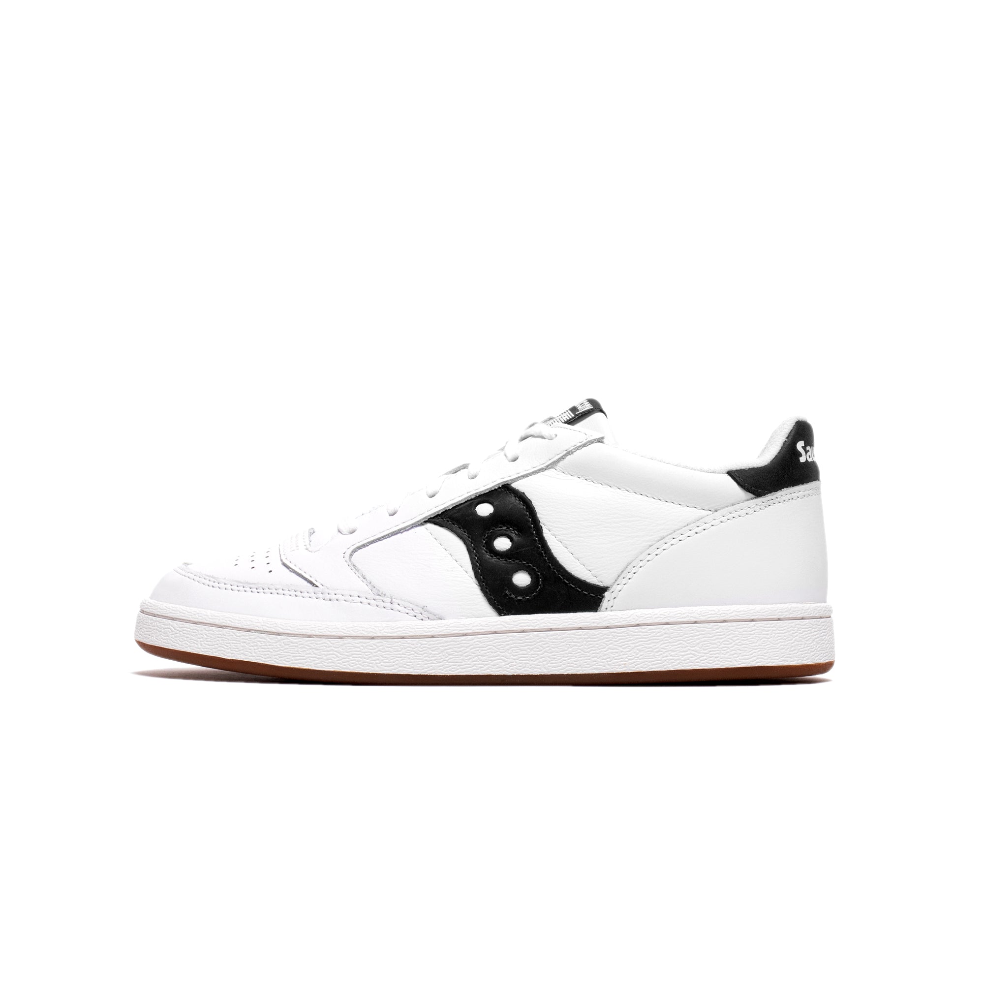 Saucony Mens Jazz Court Shoes 'White Black'