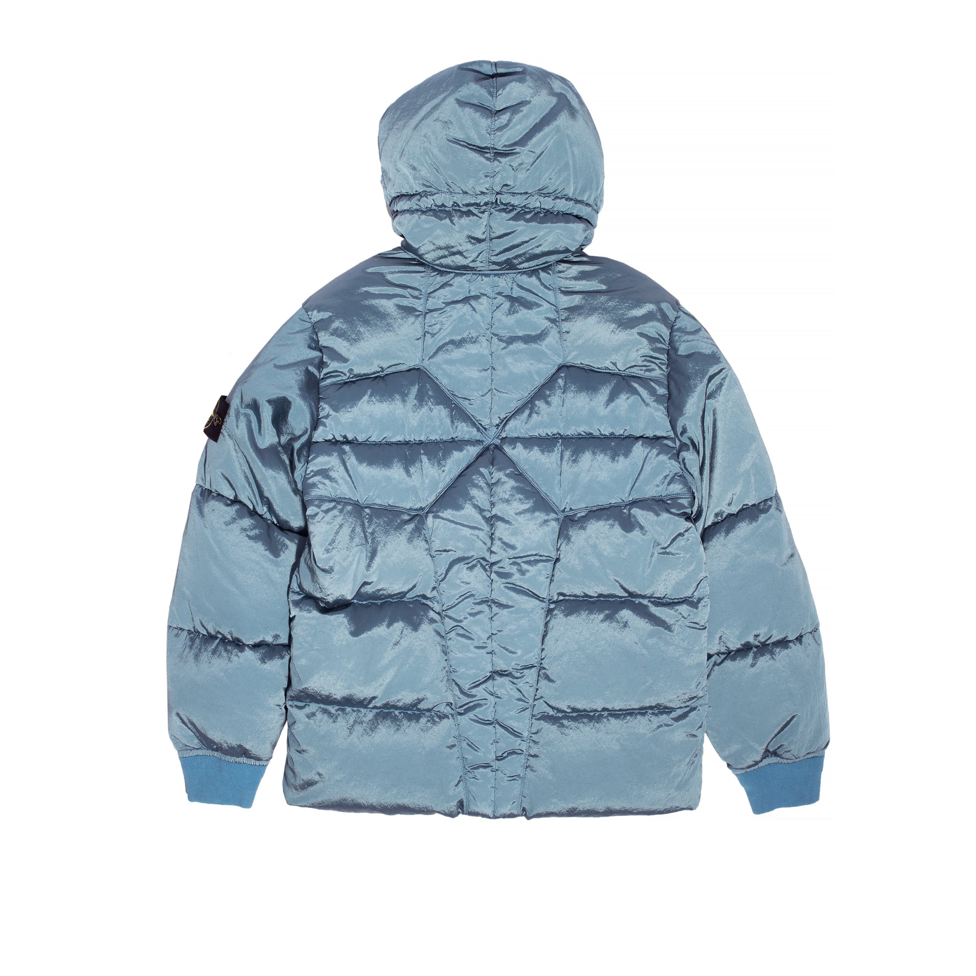Stone Island Mens Hooded Down Jacket - Image 2