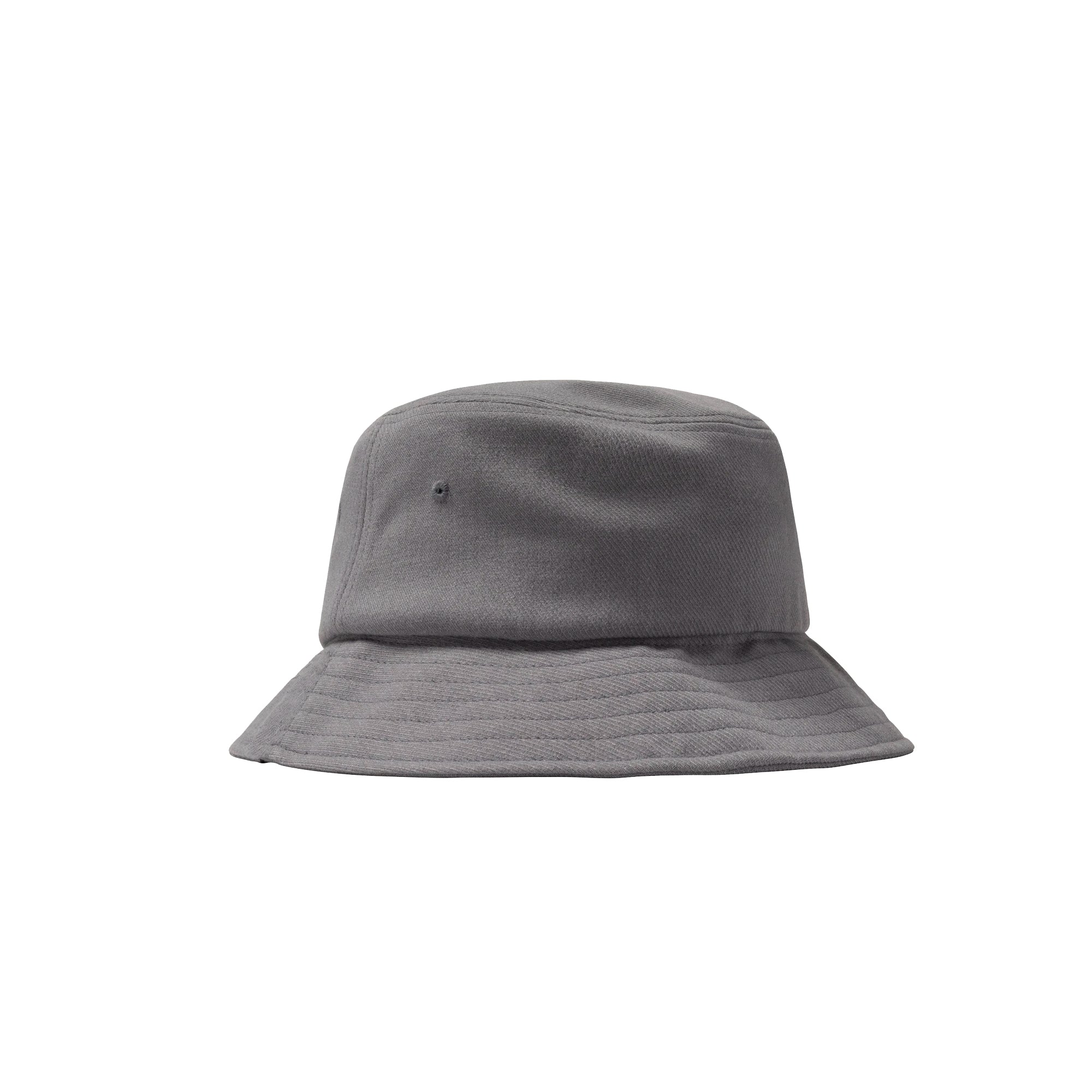 Stussy Big Logo Twill Grey Bucket Hat - Image 2