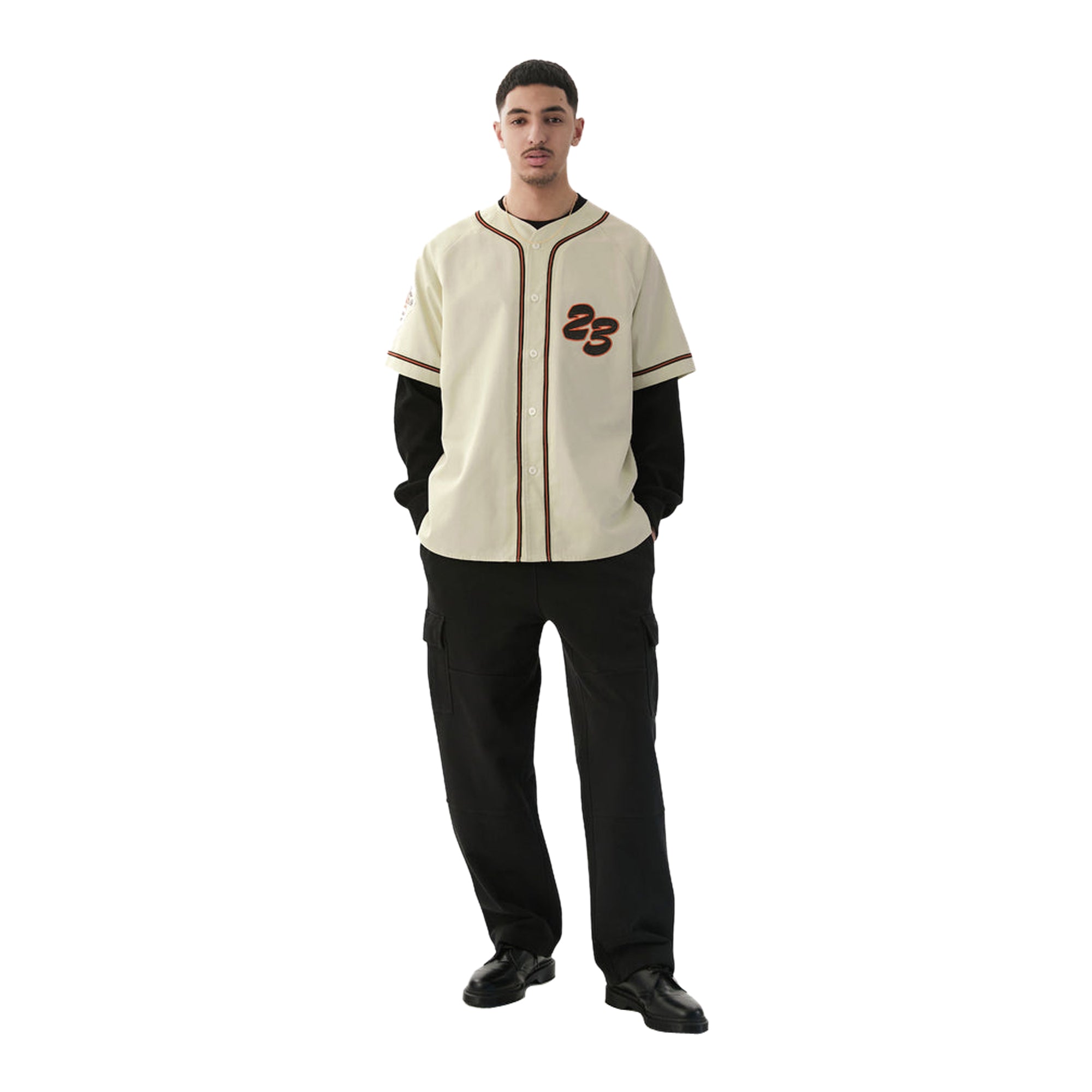 Thisisneverthat Mens Script Baseball Jersey - Image 2